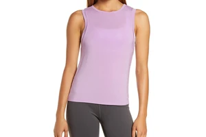 OEM Custom Scoop Neck Sporty Women's Tank Tops Polyester Quick Dry Breathable Workout Gym Vests