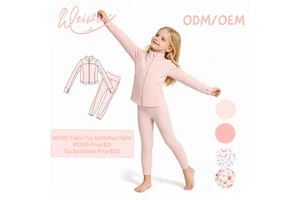 WEIWEI Girls Athletic Leggings Yoga Pants With Sleeveless Crop Tank Tops 5pc Set Buttery Soft Naked Feel For School PE