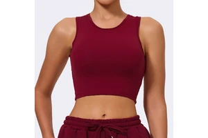 Women's Fitness Vest Breathable Casual Slim-Fit Tank Tops for Running & Yoga Quick-Drying Sleeveless Vest