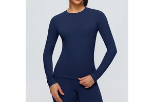 Core-Spun Cotton-Feel Polyester Thermal Brushed Spacer Knit 340 GSM for Base Layers
