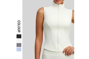 Cobalt Rhythm United Kingdom: Longline Sports Bra Built on Cotton/Spandex Interlock Knit