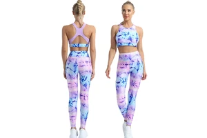 Custom Plus Size Women's Fitness Sports Yoga Sportswear Single Sleeve Round Neck Top with Solid Pattern and Front Logo