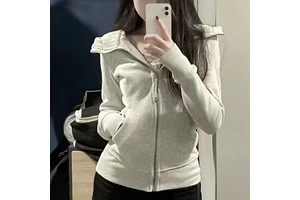 Lus Ladies Sports Top Designer Slim Yoga Running Jacket Set Fall/winter Warm Zip-up Cardigan Sweater
