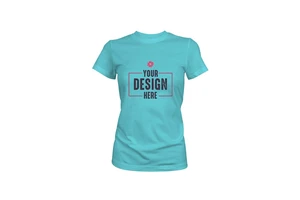 Wholesale Competitive Price Custom Printed Round Neck 100% Cotton Slim Fit Eco-Friendly Women's T-Shirt Sale Super Low Price