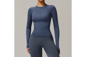 Core-Spun Cotton-Feel Polyester Quick-Dry Power Mesh Knit 130 GSM for Sports Bras