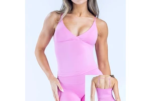Wholesale Yoga Tank Top Sweat-wicking Quick Dry Running Tops Women Seamless Gym Top Fitness Tops Women Sports Tops For Women