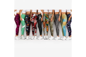 High Waist Full Length Yoga Leggings Women's Twist Print Sublimation Activewear Pants Stretchy Plus Size Fashion Workout Wear