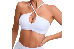 Running Underwear Beautiful Back Fitness Top Yoga Clothes Women Cross Quick Dry Breathable Nude Sense Women Yoga Sports Bra