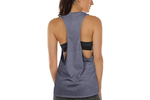 Women's Workout Tank Top Loose Fit - Muscle Tank Exercise Gym Yoga Tops Running Athletic Shirts Various Colors Quick Dry