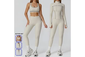 3pcs Pants Fitness Yoga Wear Pilates Yoga Sets Fitness Women Outfit High Quality Sport Bra Leggings Set