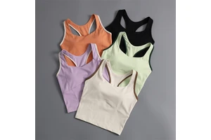 Yoga Clothes Women's Gym Fitness Casual Short Lightweight Comfortable Tank Top Quick Dry Breathable