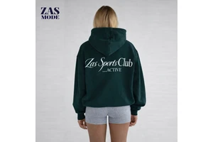 New Arrival Wholesale Women's Long Sleeve Hooded Winter Autumn Front Custom Eco-Friendly Quick Dry Casual Knitted Gym Yoga