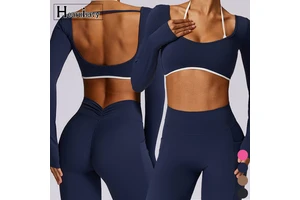 Nylon 66 High Tenacity Spandex UPF 50+ Sun Protection Interlock Knit 240 GSM for Yoga Sets