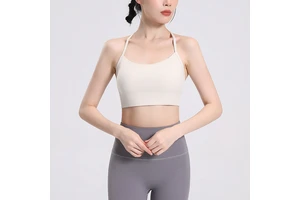 Sexy Beautiful Y-shaped Back Workout Fitness High Elastic Sportswear Yoga Top for Women