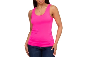 Best Selling Hot Sale Low Price Women Casual Short Tank Tops Quick Dry Breathable Plus Size 100% Cotton New Design Front