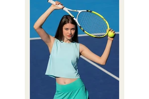 Summer New Light Breathable Tennis Wear Sleeveless T-shirt Yoga Clothes Top Women Quick Dry Loose Leisure Fitness Sports Vest
