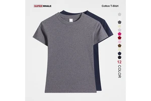 Hot Sale Slim Fit Summer Casual Round Neck Cropped Top Custom logo Women Tee T-shirts