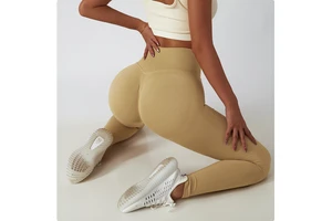 High Quality Seamless Women's Sports Pants High-Waisted Gym Push-up Yoga Leggings Compression Plus Size
