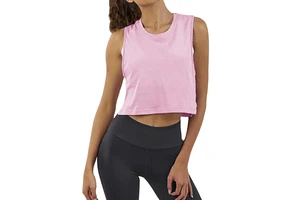 Sexy Women's Lace Tassel Fleece Tank Top Sleeveless Workout Gym Solid Yoga Athletic Quick Dry Hollow Out Ribbons Customizable