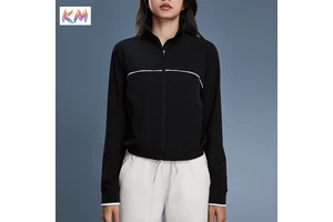 Quarry Nine Japan: Longline Sports Bra Built on Cotton/Spandex Spacer Knit