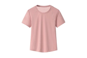 Summer Short Sleeve Plus Size Activewear Soft Lightweight Quick Dry Running T Shirt Women Fitness Crop Top