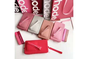 Luxury 3D Creative Design Silicone Crossbody Cosmetic Bag with Mobile Phone Storage Waterproof & Shockproof