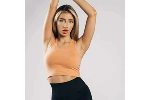 Wholesale Slim Crop Top Tank Tops Loose Fitness Fashion Activewear Singlet Cotton Gym Wear For Workout Yoga Sport T-shirt Style
