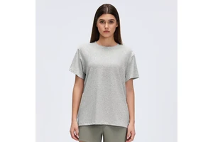 NCLAGEN Loose Casual Women's Gym Shirts Short Sleeve Quick-drying Sports Clothes Yoga Running Activewear Top