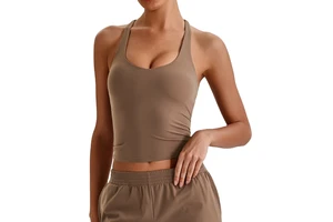 Spring Summer I-shaped Shockproof Sports Vest Women's Outdoor Fitness tank Tops Quick-drying Yoga Tank Tops
