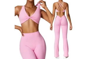 8449 Ropa Deportiva Mujer Tendencia 2023 Wholesale Gym Wear Plus Size Workout Fitness Yoga Sets Custom Logo