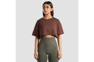 2026 Outdoor Loose Sports Women's Running Fitness Crop top Short Sleeve Yoga Women T-Shirt with custom logo