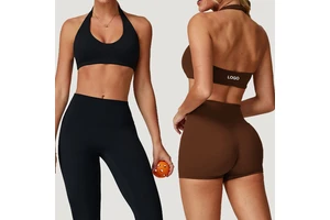 Hot Sales Women Yoga Bra Popular Open Back Sexy Sports Bra High Quality Gym Bra For Women Activewear