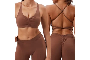 Women's Eco-Friendly Recycled Fabric Professional Fitness Tops Comfortable Outdoor Sports Underwear Yoga Vest