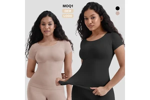 New Women's Short-sleeved Round-neck Sports T-shirt Running Fitness Tops Slim Breathable Shaping Yoga Short Full Body Girl