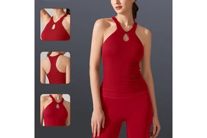 Hot Sale Breathable Lightweight Women's Yoga Bra Tank Top Four-Way Stretch Shock-Absorbing High Strength for Gym Running Daily
