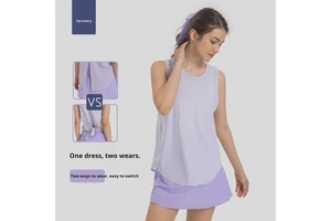 New Quick-drying Tank Top Women's Fitness Yoga Sleeveless Blouse Running Breathable Loose Nylon/Cotton Sports Summer S2023