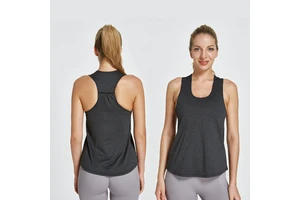 Plus Size Women Ladies Workout Sport Wear Gym Fitness Light Weight Yoga Vest Tanks Tops