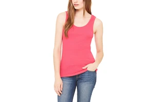 Custom Gym Running Sport Ladies Vest Cotton Ribbed Knitted Yoga Wholesale High Quality Summer Solid Slim Fit Women's Tank Tops