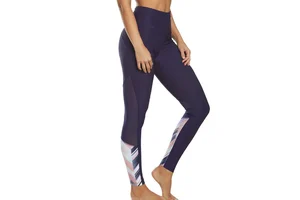 High Demand Plus Size Fitness Compression Quick Dry Full Length Thick Elastic Waist High Waist Leggings Tight Pants for Women