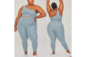 XS-4XL High Waist Plus Size Leggings Fitness Yoga Wear Gym Sets for Women