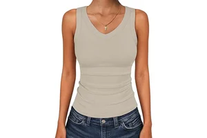 Custom OEM Logo Breathable Summer Cotton Polyester Yoga Women Tank Top Gym Sport Fitness Yoga Women Girls Sleeveless Vest