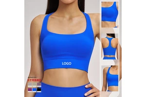 Women Racerback Sports Bra High Support Red Sport Bra Women Underwear Wholesale Womens Fitness Crop Top Fitness & Yoga Wear