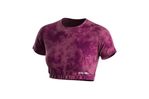 Lady Tee Fitness Workout Plain Short Sleeve Crop Top Design Gym Y2k T-Shirt Waist Band Yoga Top for Women