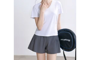New Summer Style Fitness Short-sleeved Shirt with Mesh at the Back, Suitable for Outdoor Running, Sports, and Yoga