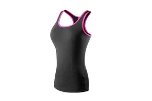 Women's Sleeveless Workout Tank Top Loose Fit Yoga Running Anti-Bacterial Breathable Four-Way Stretch Active Gym Exercise