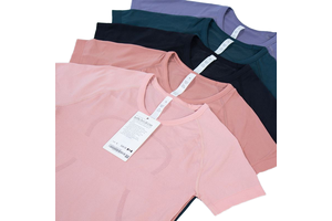 CPY1-1 2.0 New Style High Stretch Seamless Short Sleeve Breathe Sports T-shirt Spandex Women Fitness Yoga Tophigh-stretch Seamless Yoga