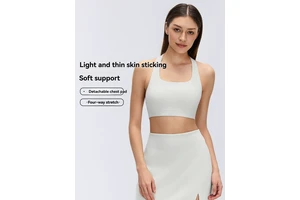 Custom Women Yoga Crew Neck Eco-Friendly Four-Way Stretch Breathable Lightweight Gym Sleeveless Workout Tank Top