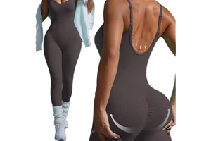 Fashion High Quality Yoga Slimming Strapless V-neck Backless Hip Lift Seamless Spandex/Nylon Four-Way Stretch Breathable