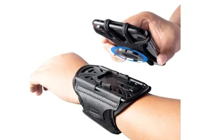 360 Rotatable Removable Running Armband Phone Pouch - Unisex Wrist Phone Holder Sports Accessory for Fitness & Outdoor