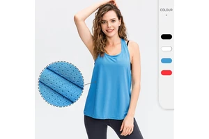 Custom Logo Wear Sleeveless Fitness Workout Clothing Active Wear Ladies Yoga Vest Tank Top Gym Tank Top Women's Tank Tops